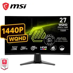 MSI - Monitor Gaming MAG 27CQ6F 27” WQHD 180Hz 05ms VA Rapid HDR