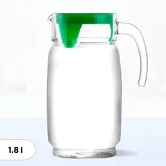 GENERICO - Jarra de Vidrio Tabola Tapa Verde 1.80 l