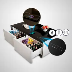 ALFANO - Mesa de Centro Inteligente con Frigobar SCT-135EYD