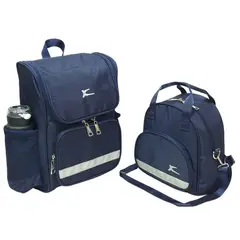 KENGAR - Kit Mochila - Lonchera Larry Kids Azul