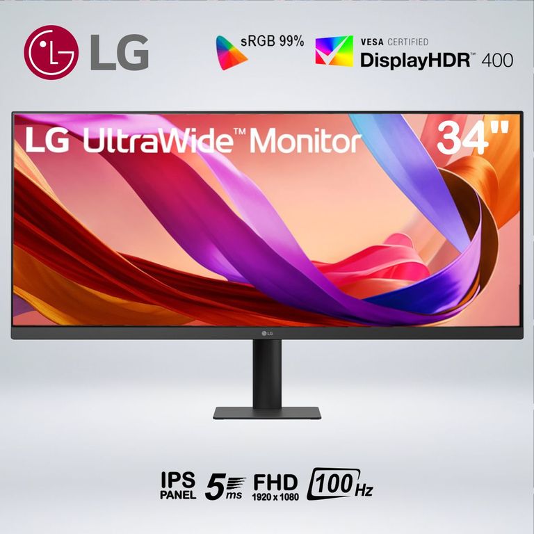 MONITOR CURVO 34U511A ULTRAWIDE FULLHD 34 " IPS 100hz 5ms HDR400 IDEAL GAME