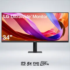 LG - MONITOR CURVO ULTRAWIDE FULLHD 34 " IPS 100hz 5ms HDR400 IDEAL GAME
