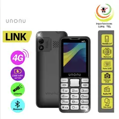 UNONU - LINK 4G NEGRO BAR PHONE