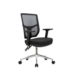 OFIDEAS - Silla Ergonómica Fone Premium Negro Europeo