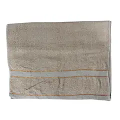 GENERICO - Toalla de cuerpo suave Naranja Beige - 140x68cm