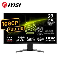 MSI - Monitor Gaming MAG 276CXF 27” FHD 280Hz 05ms Rapid VA HDR