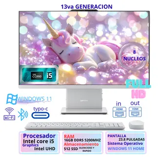 LENOVO - ALL IN ONE IdeaCentre 24IRH9 FHD Core i5-13420H 8GB 512GB SSD