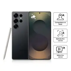 SAMSUNG - S25 ULTRA 256GB 12GB RAM Titanium Black