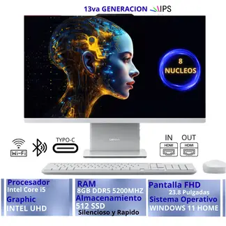 LENOVO - ALL IN ONE IdeaCentre 24IRH9 FHD Core i5-13420H 8GB 512GB SSD