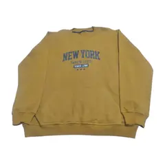 GENERICO - POLERA SIN CAPUCHA CON BOLSILLO ESTAMPADO UNISEX