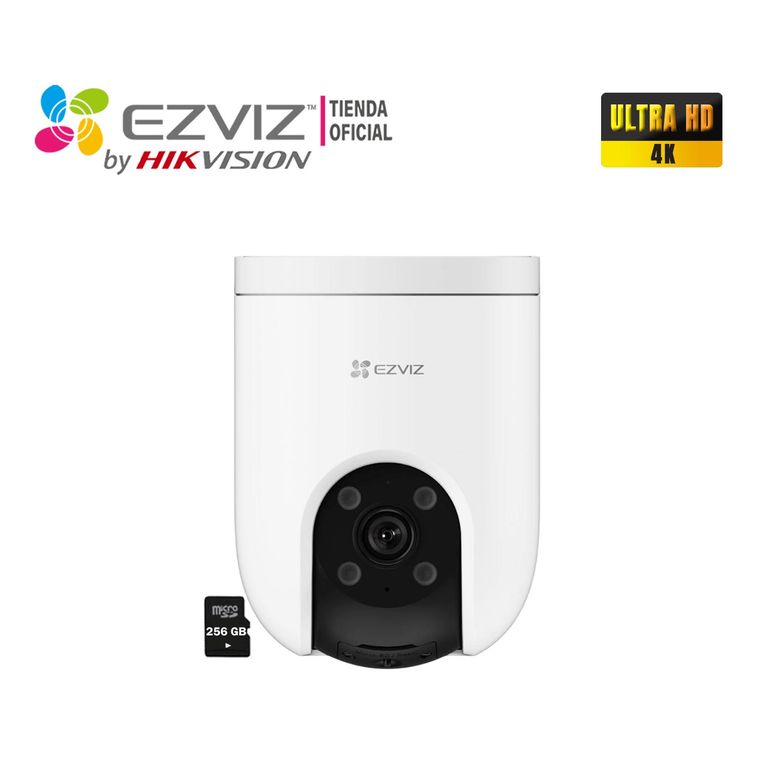 Cámara IP H8C PRO 4K Sonido Doble vía Detección IA Sirena 256GB
