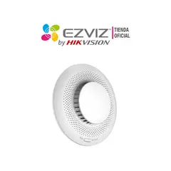 EZVIZ - Sensor inteligente de humo fotoeléctrica dual T4C Sirena 85 dB