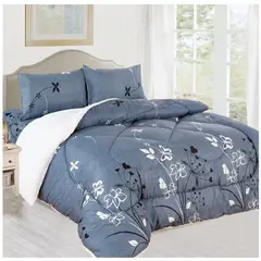 CASATEX - EDREDÓN TELA CON SHERPA 100% ALGODÓN EN KING