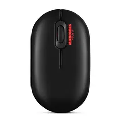 MICRONICS - Mouse 3Modos BT InalámbricoRecargableNegro Folie3MIC M725-3m