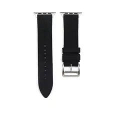 GENERICO - Correa Silicón con Hebilla para Apple Watch 44mm - Negro