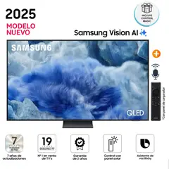 SAMSUNG - Televisor QLED 75" Visión AI Smart TV QN75Q8FAAGXPE - 2025