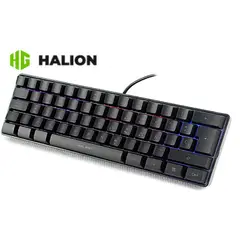 HALION - Teclado Gamer STRATOS HA-K617 RGB USB