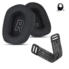 LOGITECH - Almohadillas + Diadema Para G733 G335 O G535 Negro