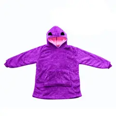 GENERICO - Peluche Poleron Capucha Infantil 2 en 1 Animales Panda