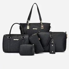 CERISSE - Set Noir Éclat 6 en 1