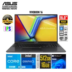 ASUS - Laptop Vivobook 16 Intel Core i5-13420H RAM 16GB SSD 512GB 16" WUXGA IPS