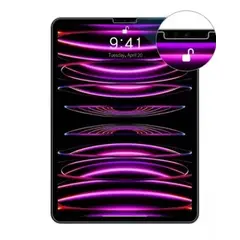 GENERICO - Mica vidrio templado para ipad pro 12.9 del 2018, 2020, m1 y m2