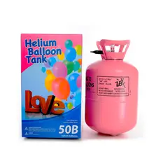 GENERICO - Gas helio para globos para 50 latex de 9"
