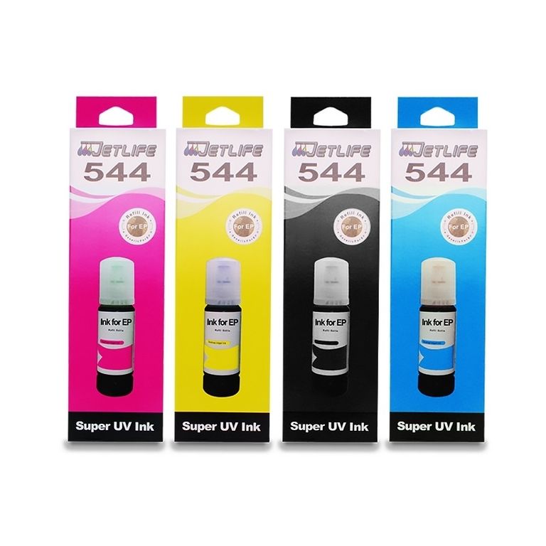 Tinta EPSON KIT Jet life 544 - COMPATIBLE