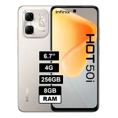 INFINIX - Hot 50i 256GB 8GB RAM GRIS