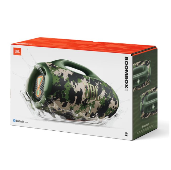 BOOMBOX 4 CAMUFLADO BLUETOOH AURACAST 210 WATTS