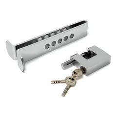 GENERICO - Traba Pedal Antirrobo Acero Inoxidable 304 Universal Auto