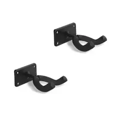 GENERICO - Pack 2 Soportes de guitarra de pared HG-13