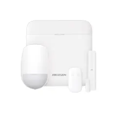 HIKVISION - Kit De Alarma Ax Pro: Sistema 3G/4G, 48 Zonas, Incluye Panel, Pir, Magnético Y P