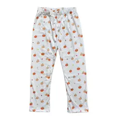 RED CARROT - Pantalon blanco con calabazas de Halloween