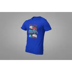 GENERICO - Polo Camiseta Hombre Auto Carreras Rally Impreza WRX Algodon