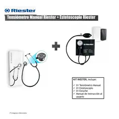 RIESTER - TENSIOMETRO MANUAL Y ESTETOSCOPIO -