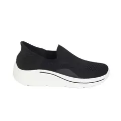 STHEF - Zapatilla Mujer Casual Negro Con Blanco 8128 Negro 1128972