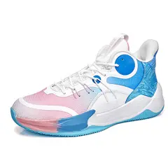 DANWEILE - Zapatillas de baloncesto cómodas y antideslizantes para hombre y mujer