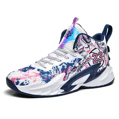 DANWEILE - Zapatillas de baloncesto cómodas y antideslizantes para hombre y mujer