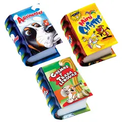 GENERICO - MAXI DIVERSION X3 MINI LIBROS MINIBOOKS