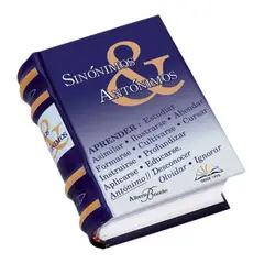 GENERICO - MINI LIBRO DICCIONARIO DE SINONIMOS Y ANTONIMOS MINIBOOKS