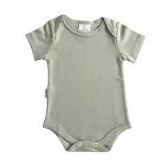 WAWA PIMA - BODY VERDE 100% ALGODÓN PIMA