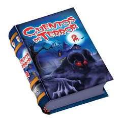 GENERICO - MINI LIBRO CUENTOS DE TERROR 2 MINIBOOKS