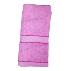 GENERICO - Toalla de baño suave Fucsia de140x68cm
