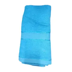 GENERICO - Toalla de baño suave Celeste de140x68cm
