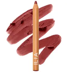 ILIA BEAUTY - Labial + Delineador Hidratante - Rosa ladrillo ILIA