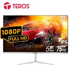 TEROS - Monitor TE-2150N 2145 IPS Full HD 75Hz HDMI VGA Adaptador Base