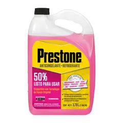 PRESTONE - Refrigerante anticongelante para Vw 50% rosado 1 gln.