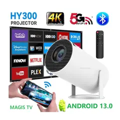 OEM - Proyector HY300 PRO 2025 Smart 4K Android13 MAGISTV