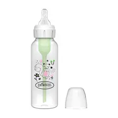 DR BROWNS - Biberón Poliprop Opt+ Boca Estrecha 8oz/ 250ml - Ardilla